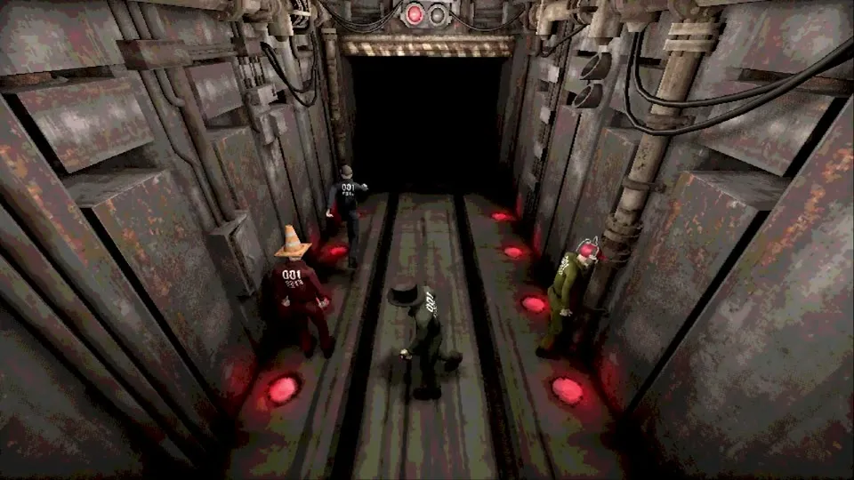 Machine Party Tunnel Hazard: Train Evasion & Nook Strategy minigame screenshot in Machine Party